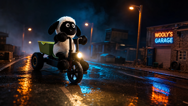 The Wool Rider — RC Drift Trike